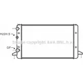 Радиатор охлаждения двигателя AVA QUALITY COOLING 4045385228157 AFD51A N VNA2121 1198194536