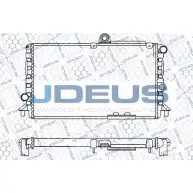 Радиатор охлаждения двигателя JDEUS 2BZE4 GE ZF5KI6J 1198215764 M-000005A