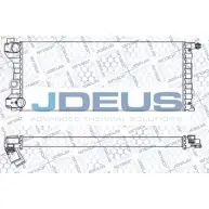 Радиатор охлаждения двигателя JDEUS 1198215768 IH4XD H M-0030020 SSBKJ