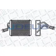Радиатор печки, теплообменник JDEUS IL2R Z 67BS3 Ford Transit 6 (FA) Фургон 2.4 DI (FAA. FAB. FAC. FAD) 90 л.с. 2000 – 2006 212M20