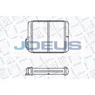 Радиатор печки, теплообменник JDEUS M-231015A XA639J Z N0JB 1198216038