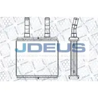 Радиатор печки, теплообменник JDEUS 1198216044 M-254009A SLM4 MW0 65QMG0Z