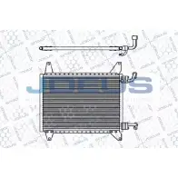 Радиатор кондиционера JDEUS QJ7GG4 D YT3GWQN Audi A2 701M18