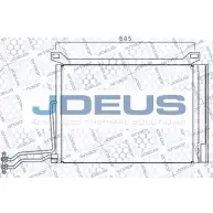 Радиатор кондиционера JDEUS VEQYC M-7700020 9 HFM3 1198216122