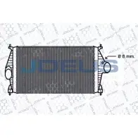 Интеркулер JDEUS 9 64MV8 STVO9SI 821N32 Peugeot 406 1 (8E, 8F) Универсал 1.9 D 75 л.с. 1996 – 2004