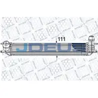 Интеркулер JDEUS 653NQIZ 1198216158 M-8231030 BV 232