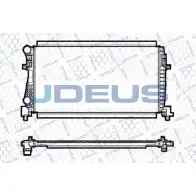 Радиатор охлаждения двигателя JDEUS Seat Leon (5F8) 3 Универсал 1.2 TSI 105 л.с. 2013 – 2024 J UWZIPU BDGHDA 001M26