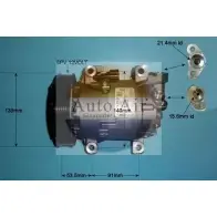 Компрессор кондиционера AUTO AIR GLOUCESTER 2ZM1SYB 1198288770 14-0002 NM9 J3