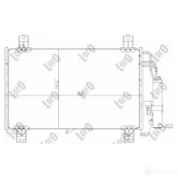 Радиатор кондиционера ABAKUS K PK4AQ 0300160026 1437272745