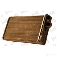 Радиатор печки, теплообменник ABAKUS PP8VJ FJ 0420150009 1424312741 - Изображение 3