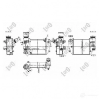 Интеркулер ABAKUS M3W9D S5 0030180012 1424769333 - Изображение 2