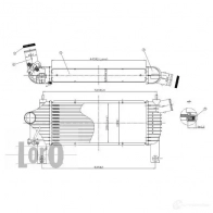 Интеркулер ABAKUS CI8P Z 0350180004 1424887990