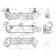 Интеркулер ABAKUS 0460180003 I0VVA BR 1424888027
