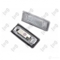 Фонарь подсветки номера ABAKUS l032100001led NKN1 OE 1424624727