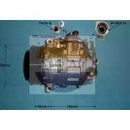 Компрессор кондиционера AUTO AIR GLOUCESTER OQ0YA 14-0308 1198288804 Z97V UOA