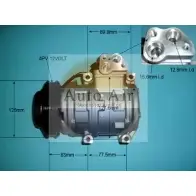 Компрессор кондиционера AUTO AIR GLOUCESTER 1198288883 VJKK 0Q 14-1448 EOCSEB