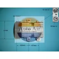 Компрессор кондиционера AUTO AIR GLOUCESTER Ford Transit 6 (FD) Автобус 2.4 TDE 115 л.с. 2004 – 2006 R2YY6PY 14-8146P 18Z10 3