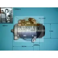 Компрессор кондиционера AUTO AIR GLOUCESTER 1198289003 4 7DNKQZ 14-9722R OGZP4YP