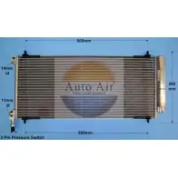 Радиатор кондиционера AUTO AIR GLOUCESTER G2YU9 2O 16-9929A 1198289121 ZKWDH8D