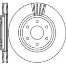 Тормозной диск AUTOMOTOR FRANCE S7TN X 389SB PDC0540 1198304736