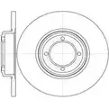 Тормозной диск AUTOMOTOR FRANCE ADC3520 1198304881 10DIPI 2 63DGDO0