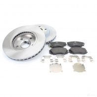 Тормозной диск OPEL 95516089 1437172549 6 6QXCZ - Изображение 2