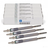 Оригинальная свеча накала COMBO X12 CORSA E 1,3 CDTI OPEL AU QHJM 1425161693 55238404 - Изображение 1
