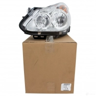 Оригинальная галогенная левая фара Corsa D до 01,2011 OPEL 1424002442 93189357 61RS U - Изображение 1