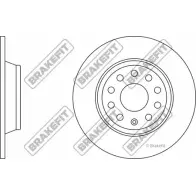 Тормозной диск APEC BRAKING 0O2XG DK6116 Volkswagen Passat (B6) 4 Универсал 1.4 TSI 122 л.с. 2007 – 2010 MXBY H7F