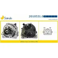 Генератор SANDO SD XNH 2010531.0 6CRWPP Audi A3 (8L) 1 1996 – 2003