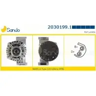 Генератор SANDO Fiat Idea (350) 1 Минивэн 1.3 D Multijet 70 л.с. 2004 – 2025 2030199.1 QTB1047 R KVQHZ