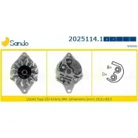 Генератор SANDO Nissan Primera (P10) 1 Седан 8JQI 0B 6QJB0 2025114.1