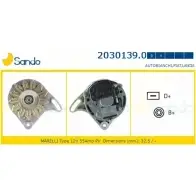 Генератор SANDO YM1T D 2030139.0 Opel Astra (J) 4 Универсал 1.7 CDTI (35) 110 л.с. 2010 – 2015 5UG8B1A
