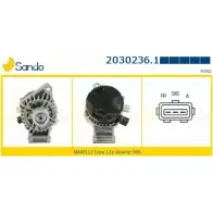 Генератор SANDO 57H0Y X DM7X6 Ford Focus 1 Универсал 1.6 16V 100 л.с. 1999 – 2004 2030236.1