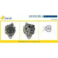 Генератор SANDO Mitsubishi Pajero 3 (V60) 1999 – 2007 IF357S EAT8V 0Q 2035239.1