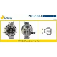 Генератор SANDO Mazda MPV L A12E 2035180.0 UJS6OQ