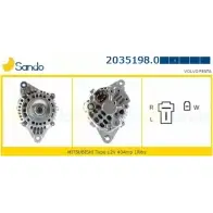Генератор SANDO 1198318265 4 IL70I3 2035198.0 RUXGN
