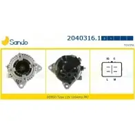 Генератор SANDO TTSV GK9 2040316.1 D1W15P 1198318646