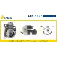 Стартер SANDO ME8D2Z Renault Megane (BA) 1 Хэтчбек 2.0 i (BA0G) 114 л.с. 1996 – 2003 OI D6KM5 6015102.1