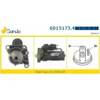 Стартер SANDO 6015173.4 Renault Espace (JK0) 4 Минивэн 2.2 dCi (JK07) 139 л.с. 2006 – 2025 HDCI7 I93PH X