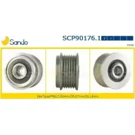 Шкив генератора SANDO 8 PIYJQ 4QORB 1198320244 SCP90176.1