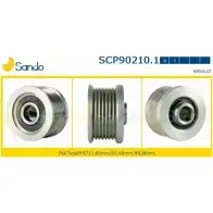 Шкив генератора SANDO S T1GO 1198320253 SCP90210.1 B13CK53