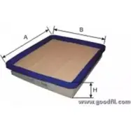Воздушный фильтр GOODWILL AG 622/1 1198332046 5R 13YD 3DNKPU9