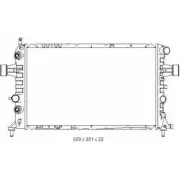 Радиатор охлаждения двигателя ORDONEZ Opel Zafira (A) 1 Минивэн 1.8 16V (F75) 125 л.с. 2000 – 2005 Y6PQW VW3S 4 2065046