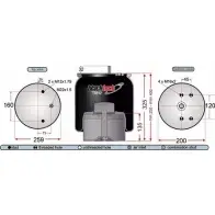 Пневмобаллон JURATEK 3D2YZ 1198345322 RML73042C RZE IU3