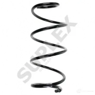 Пружина подвески SUPLEX WA TEV5 27265 Renault Clio (BR, CR) 3 Хэтчбек 1.6 16V GT (BR10. CR10) 128 л.с. 2009 – 2025 4039551272655
