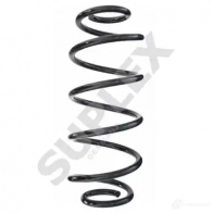 Пружина подвески SUPLEX 24170 Peugeot 207 1 (WK, WC, PF1) 2006 – 2014 KBY8W FM 4039551241705