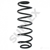 Пружина подвески SUPLEX M00 CWV 4039551104352 10435 Ford Fiesta 5 (CBK, JH, JD) Хэтчбек 1.6 TDCi 90 л.с. 2004 – 2008