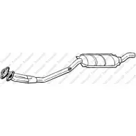 Катализатор BOSAL 2L2UJWN 098-376 Bmw 5 SAHR 4PJ