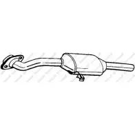 Катализатор BOSAL TTZ H0 1199826191 2C5NY8 098-225
